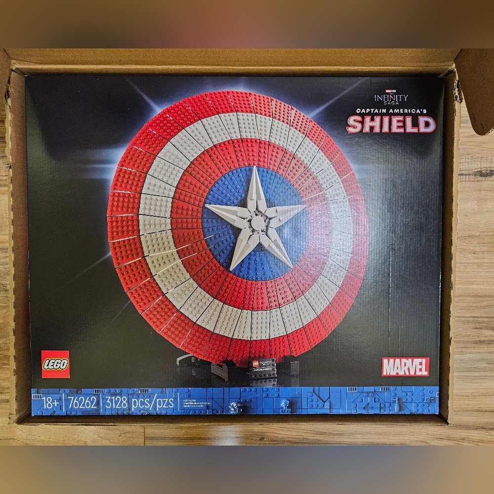New PRICE FIRM LEGO Captain America's Shield - Picture 6 of 8